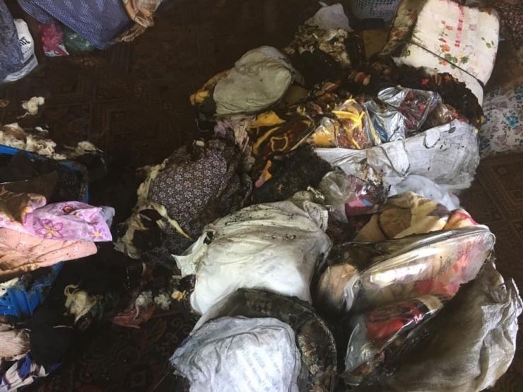 Depoda Çıkan Yangın Korkuttu