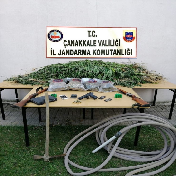 Drone İle Uyuşturucu Baskını