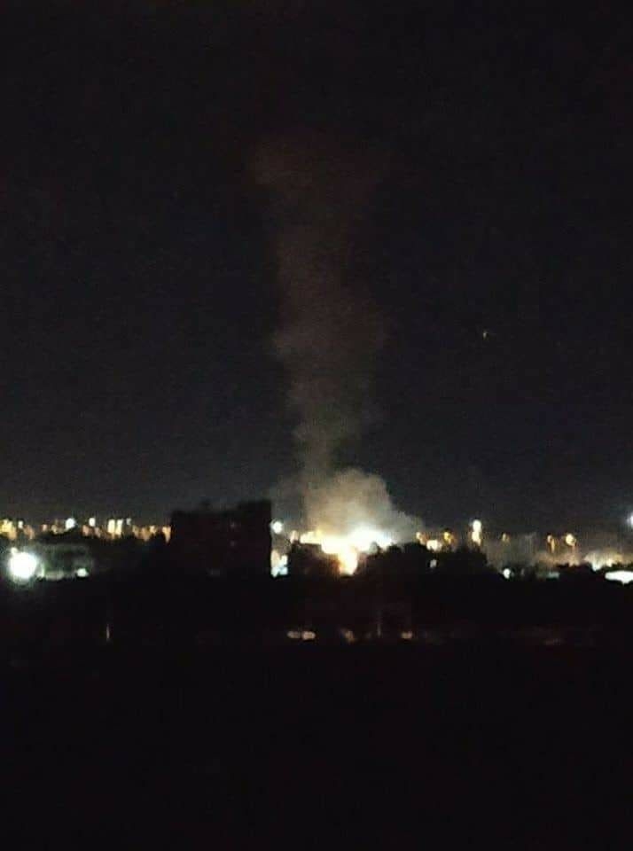 İsrail Uçakları Gazze’de Hamas’a Ait Bir Mevziyi Vurdu