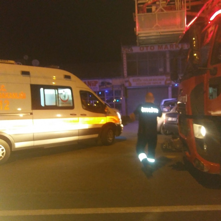 Karanlıkta Kanala Düşen Yaşlı Adamı İtfaiye Kurtardı