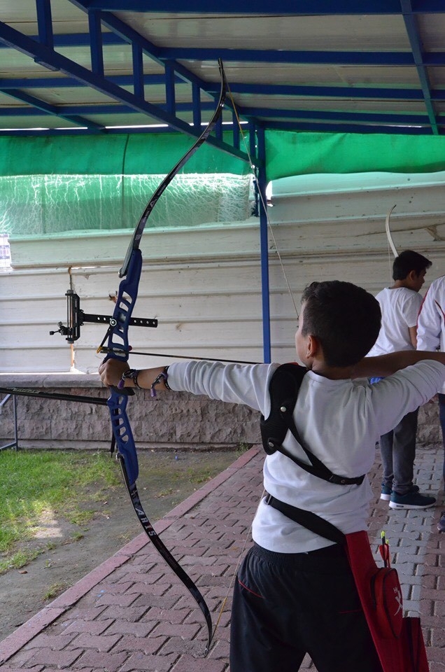 11-12 Yaş Okçuluk İl Birinciliği Başladı