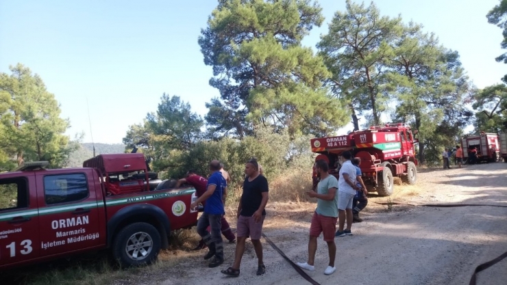 Marmaris’te Aynı Bölgede 3 Günde 3. Orman Yangını