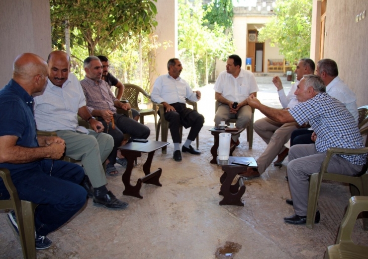 Dicle Elektrik, Muhtar Ziyaretlerini Sürdürüyor