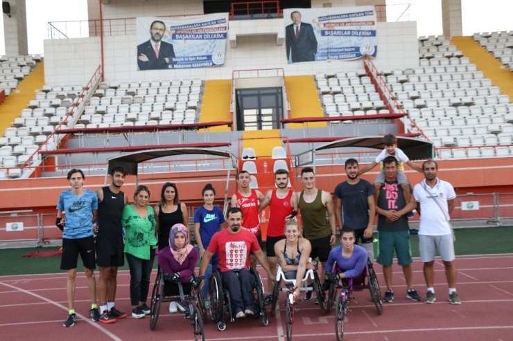 Bedensel Engelliler Atletizm Milli Takımı’nda Hedef Olimpiyatlarda Madalya Kazanmak