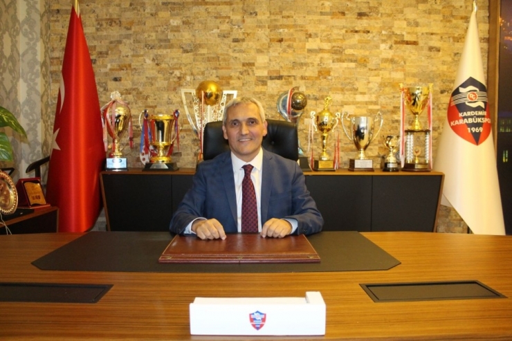 Karabükspor Başkanı Yüksel’den Çağrı