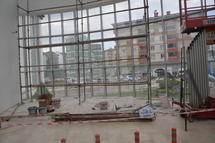 Kültür Kongre Merkezinde Kapsamlı Tadilat Çalışmaları
