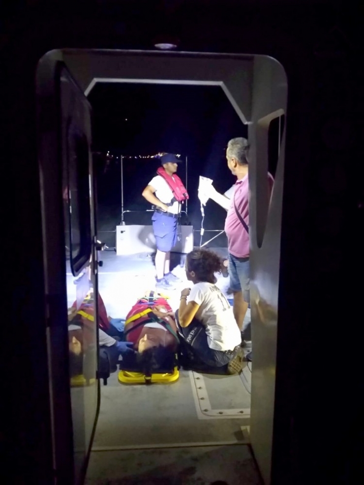 Sahil Güvenlik Zamanla Yarıştı