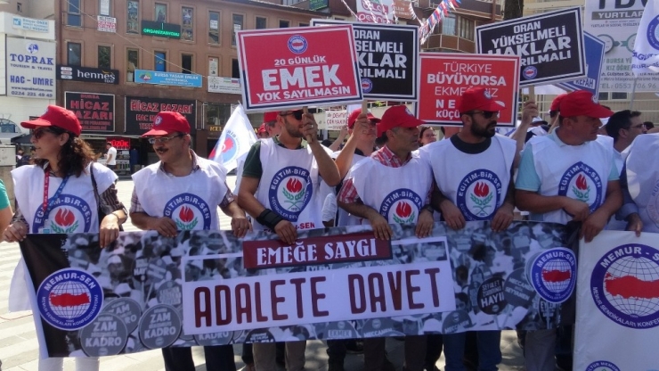 "Emeğe Saygı, Adalete Davet’’ Mitingi