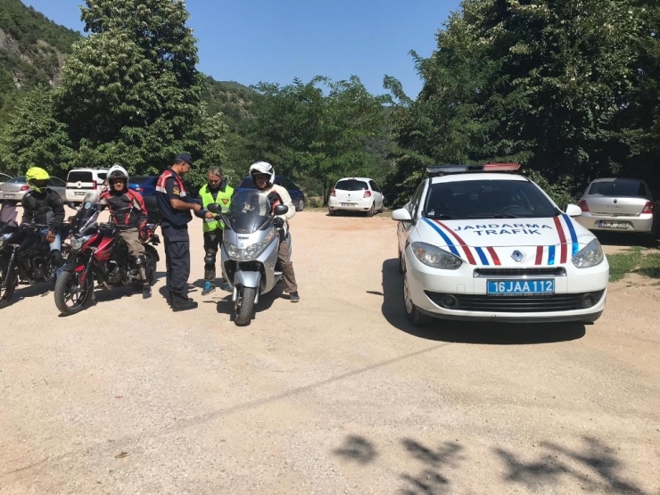 Jandarmadan Motosiklet Uygulaması