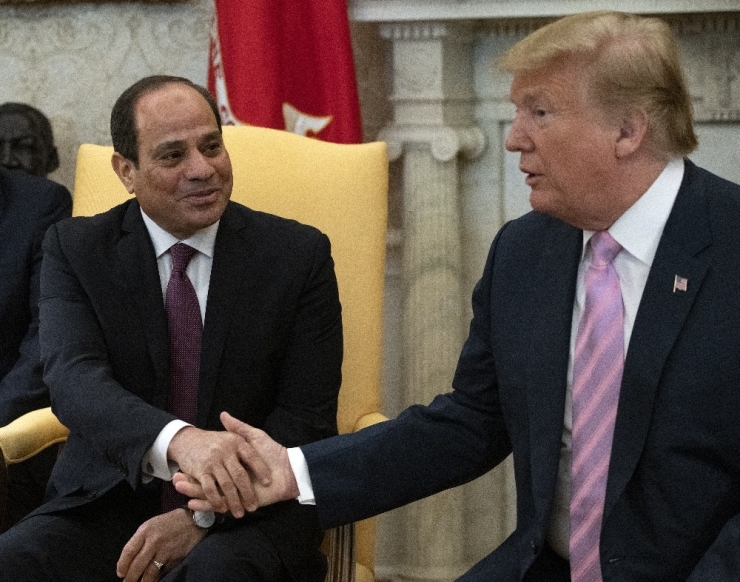 G7 Zirvesi’nde Trump- Sisi Görüşmesi