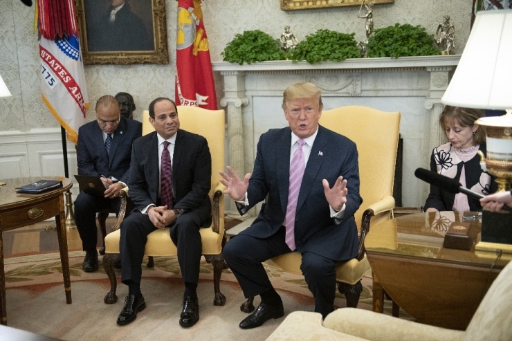 G7 Zirvesi’nde Trump- Sisi Görüşmesi