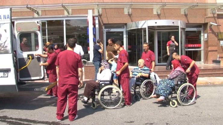 Gaziosmanpaşa’da Trafo Merkezinde Çıkan Yangın Hastaneyi Boşalttırdı