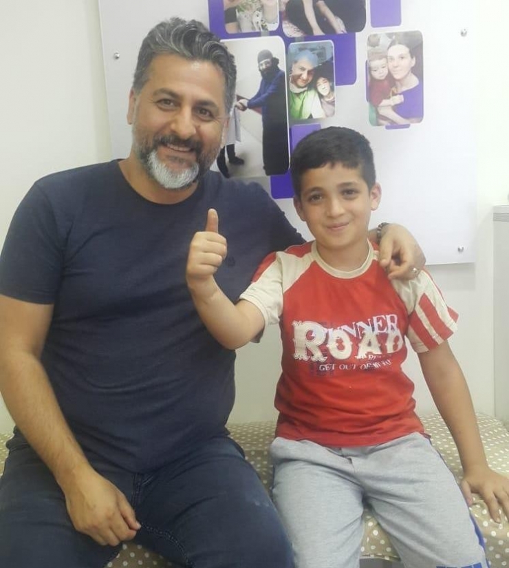 Minik Mustafa Sağlığına Malatya’da Kavuştu