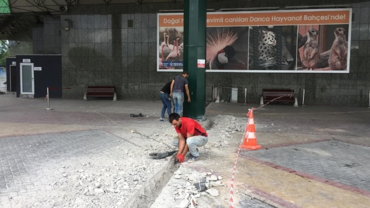 Otobüs Terminalde Drenaj Sistemi Yenilendi