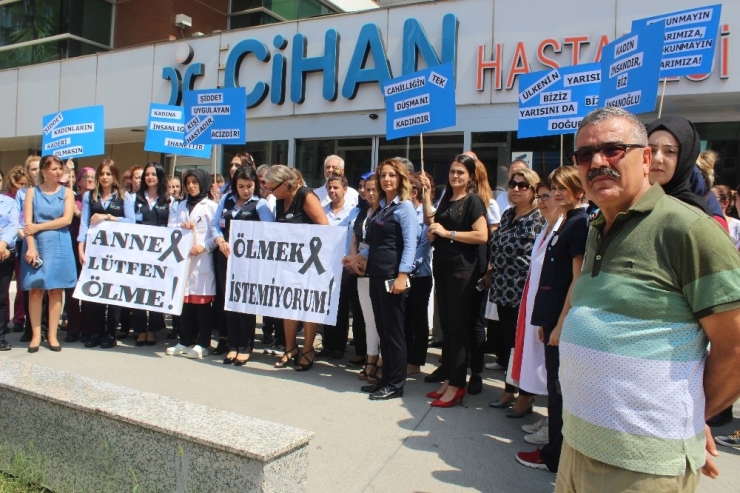Hastane Personelinden Anlamlı Protesto