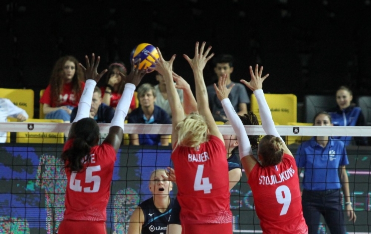 2019 Kadınlar Voleybol Avrupa Şampiyonası A Grubu: Finlandiya: 3 - Fransa: 1