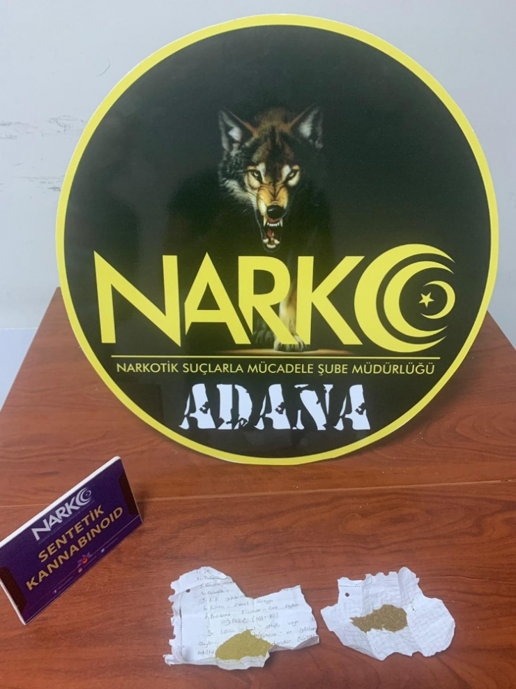 Adana’da Uyuşturucu Operasyonu