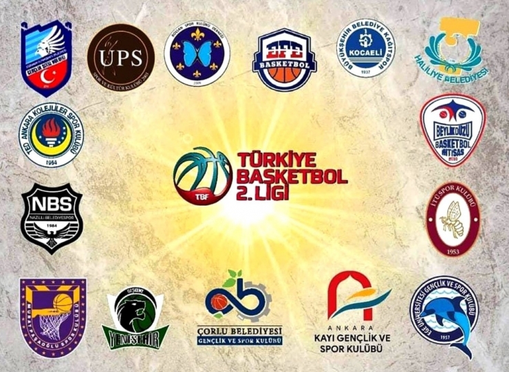 Basketbol 2. Lig Fikstür Çekimi Yapıldı