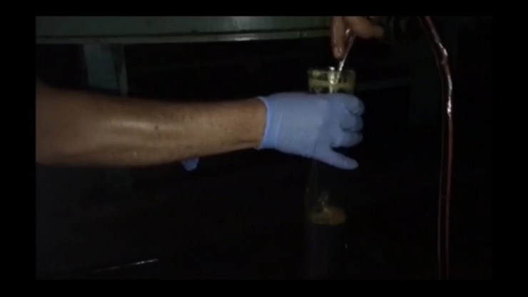 Otobüs Yangınlarına Sebep Olan Kaçak Akaryakıt Tankerine Baskın