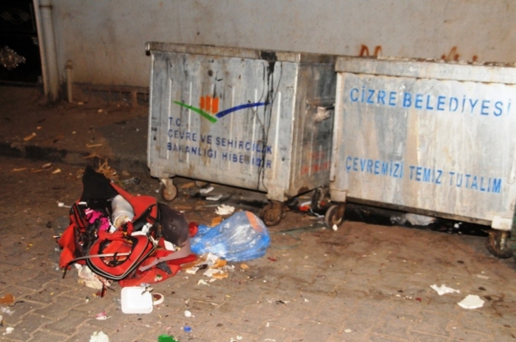 Cizre’de Şüpheli Valiz Fünyeyle Patlatıldı