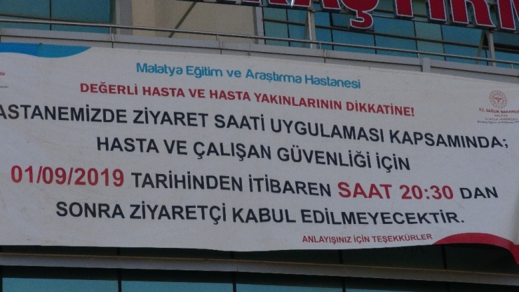 Eğitim Ve Araştırma Hastanesinde Ziyaretçi Saati Uygulaması Geliyor