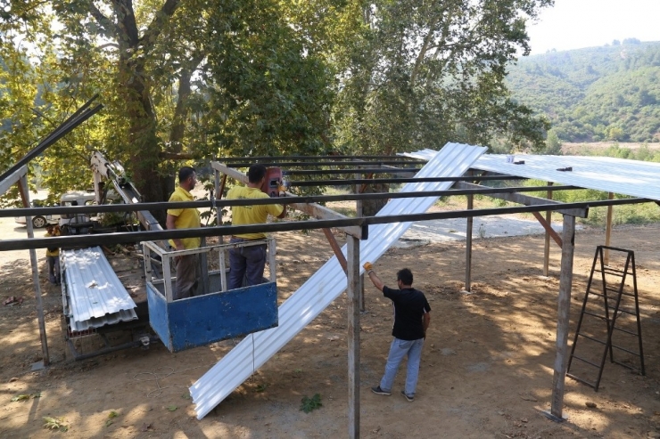 Turgutlu Belediyesinden Yukarı Bozkır’a Kiraz Alım Yeri
