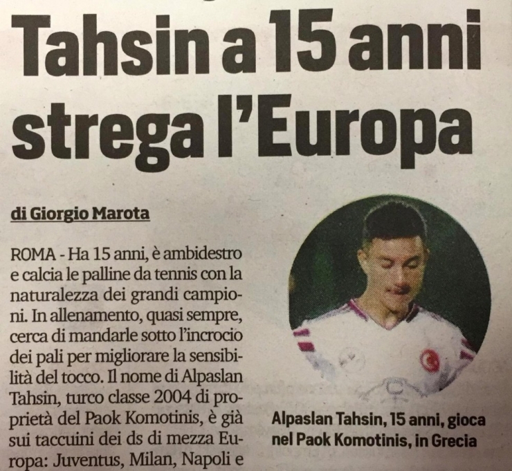 Avrupa 15 Yaşındaki Tahsin’i Konuşuyor