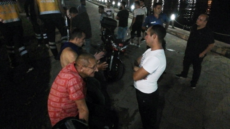 Denize Düştü, Ekipleri Harekete Geçirdi