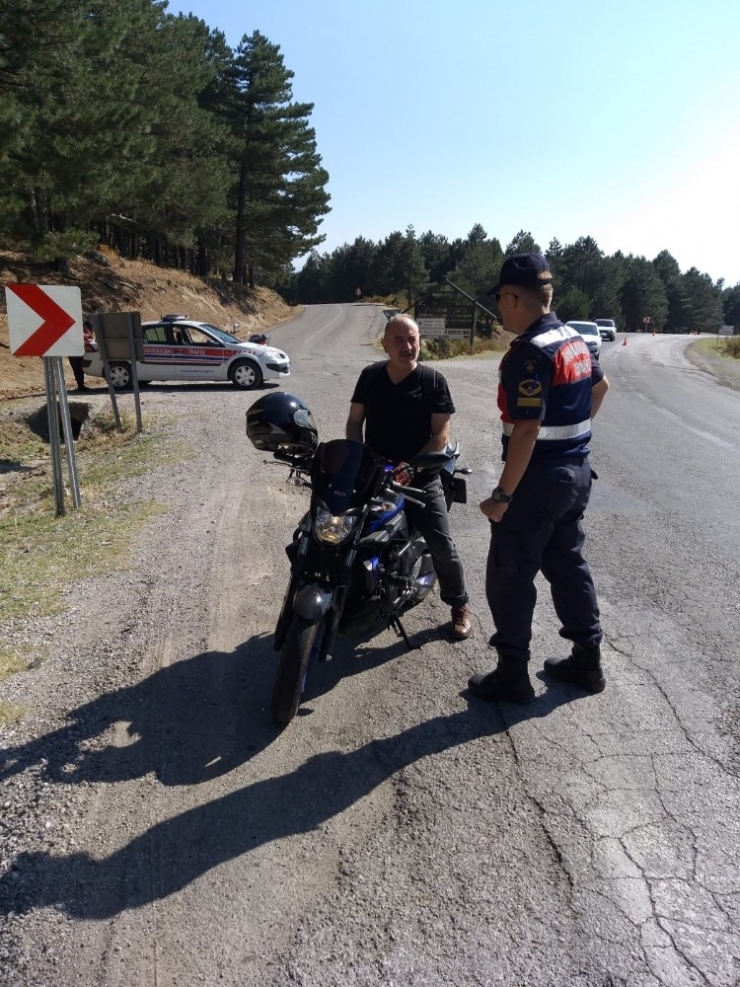 Jandarmadan Motosikletlere Yönelik Özel Denetim