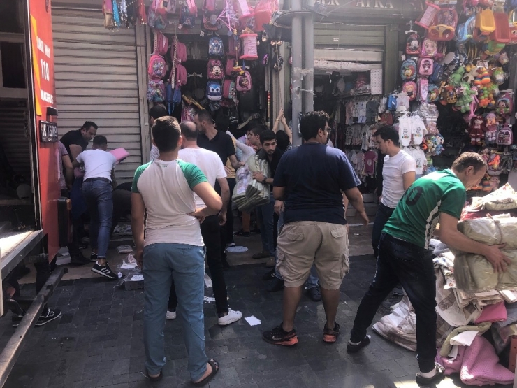 Bursa Tarihi Çarsı’da Korkutan Yangın