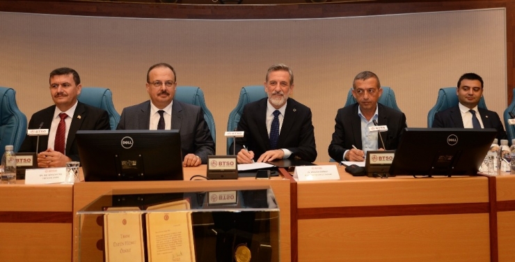 Btso, Çorlu Ve Erzincan Tso İle İş Birliği Protokolüne İmza Attı