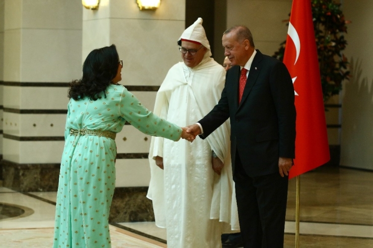 Cumhurbaşkanı Erdoğan, Fas Büyükelçisini Kabul Etti