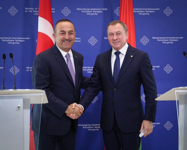 Bakan Çavuşoğlu: “Belarus’un Dünya Ticaret Örgütü Üyeliğini Güçlü Bir Şekilde Destekliyoruz”