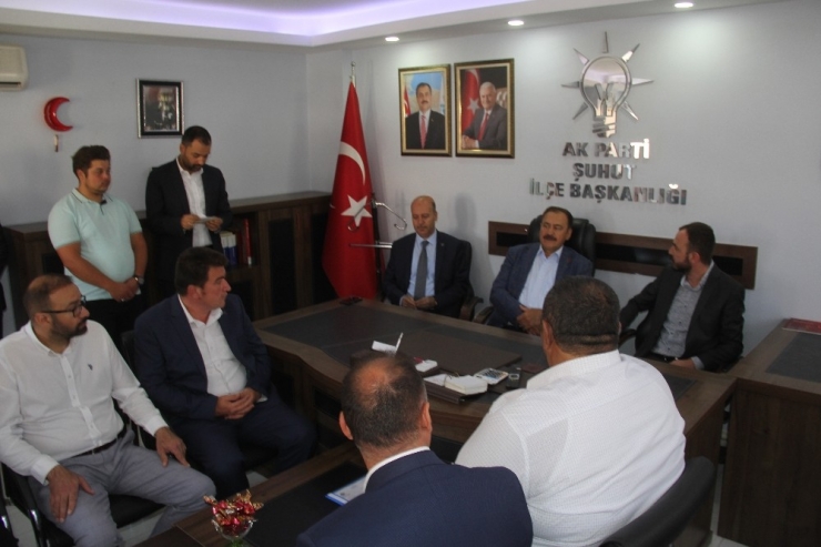 Eski Bakan Eroğlu Baba Ocağı Şuhut’ta