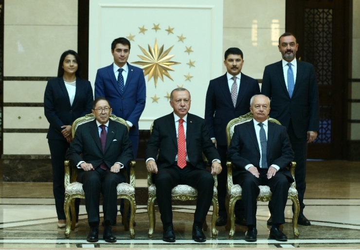 Cumhurbaşkanı Erdoğan, Kolombiya Büyükelçisini Kabul Etti