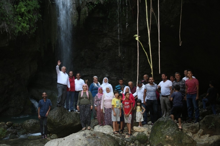 Mersin’de ’Saklı Şelale’ Turizme Kazandırılıyor