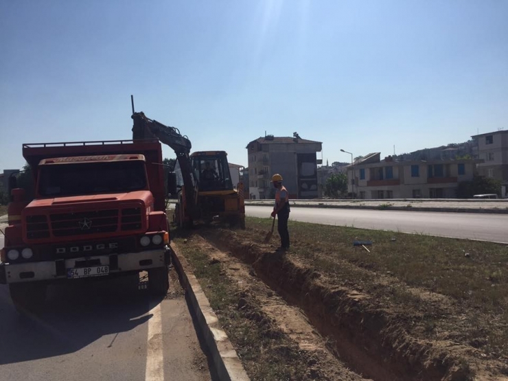 Osmaneli’nde Elektrik Hatları Yer Altına Alınıyor