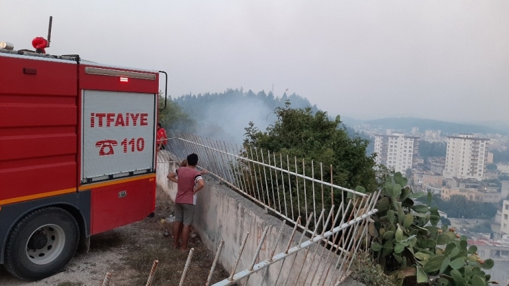 Osmaniye’de Orman Yangını Büyümeden Söndürüldü