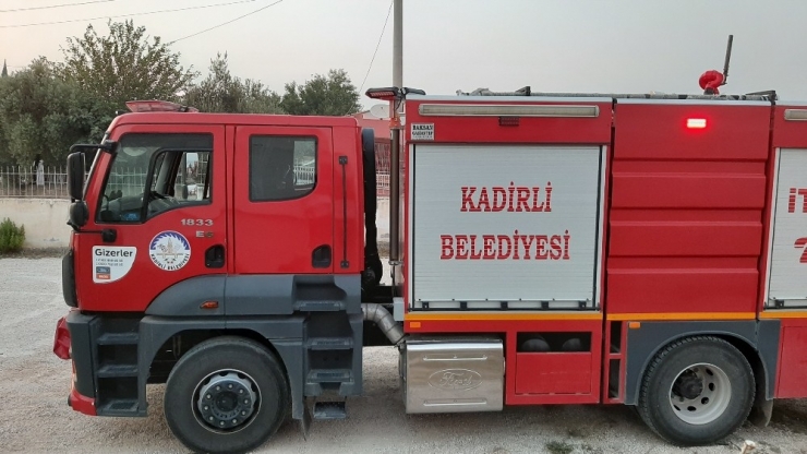 Osmaniye’de Orman Yangını Büyümeden Söndürüldü