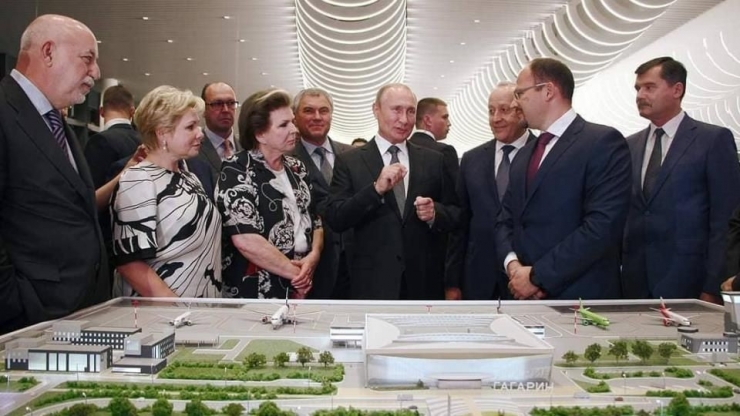 Vladimir Putin, Türklerin İnşa Ettiği Yuri Gagarin Havalimanı’nın Açılışını Yaptı
