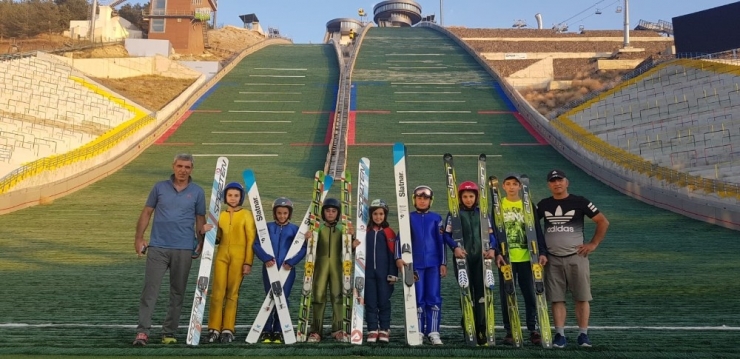 Gürcü Sporcuların Kamp İçin Tercihi Atlama Kuleleri Oldu