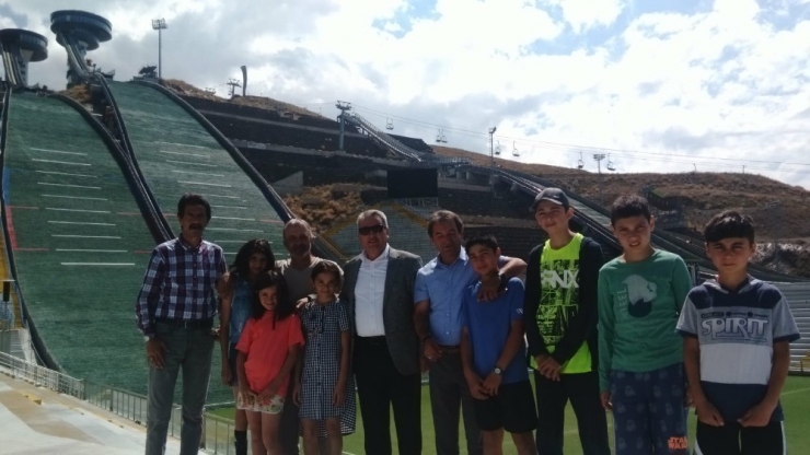 Gürcü Sporcuların Kamp İçin Tercihi Atlama Kuleleri Oldu