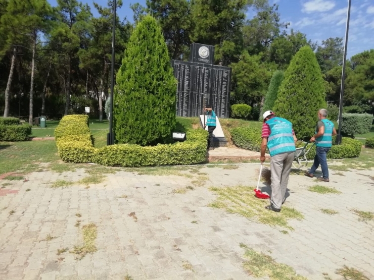 Aydın’da Yükümlüler Pınarbaşı Mesire Alanı’nı Temizledi