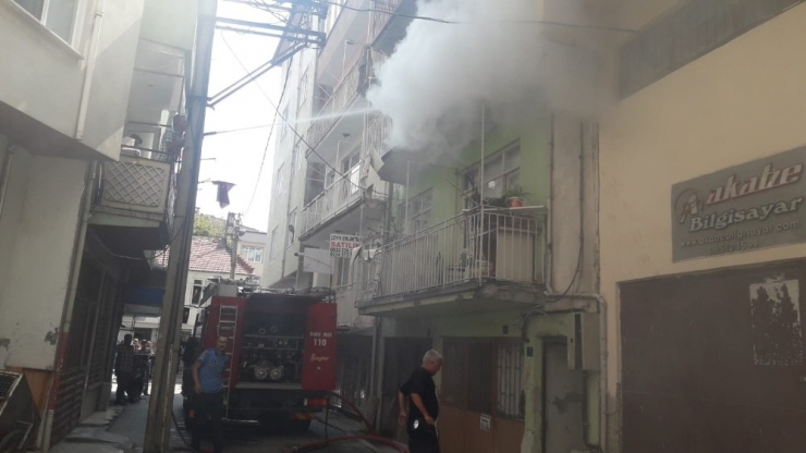 Gemlik’te Korkutan Yangın