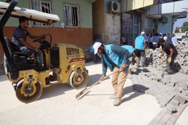 Eyyübiye’de Kilitli Parke Çalışması