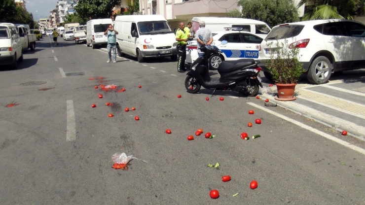 Motosiklet Araçla Çarpıştı, Sürücüsü Ağır Yaralandı