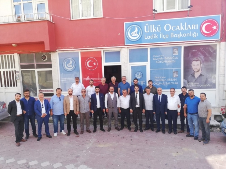 Mhp Ladik İlçe Başkanlığına Selami Aktaş Atandı