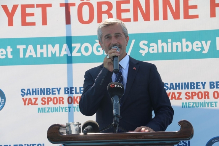 Şahinbey Belediyesi Yaz Spor Okulu Mezuniyeti