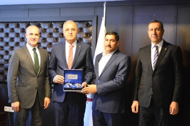 Tatlı’dan Tvf Başkanı’na Ziyaret