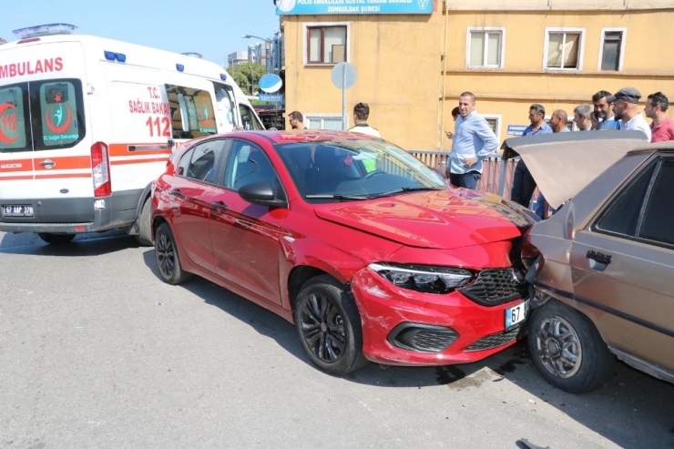 Zonguldak’ta Zincirleme Trafik Kazası